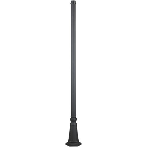 Downtown 90 inch Black Outdoor Pole Base