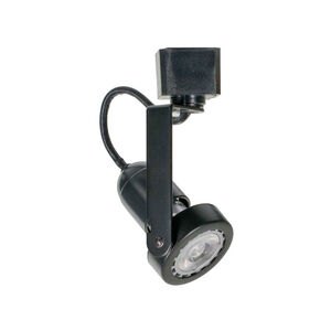 H-Type 1 Light 120V Black Mini Track Head Ceiling Light, Gimbal
