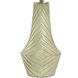 Morgana 31 inch 150 watt Gray Taupe and Brass Table Lamp Portable Light
