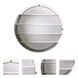Brentwood 1 Light 10 inch White Outdoor Wall Light 
