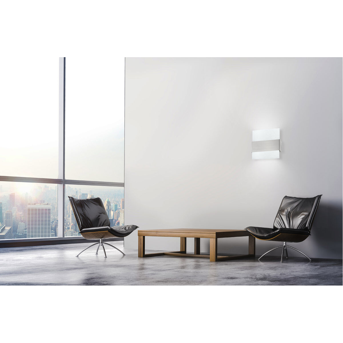 Nikita LED LED 8.82 inch Matte Nickel ADA Wall Sconce Wall Light