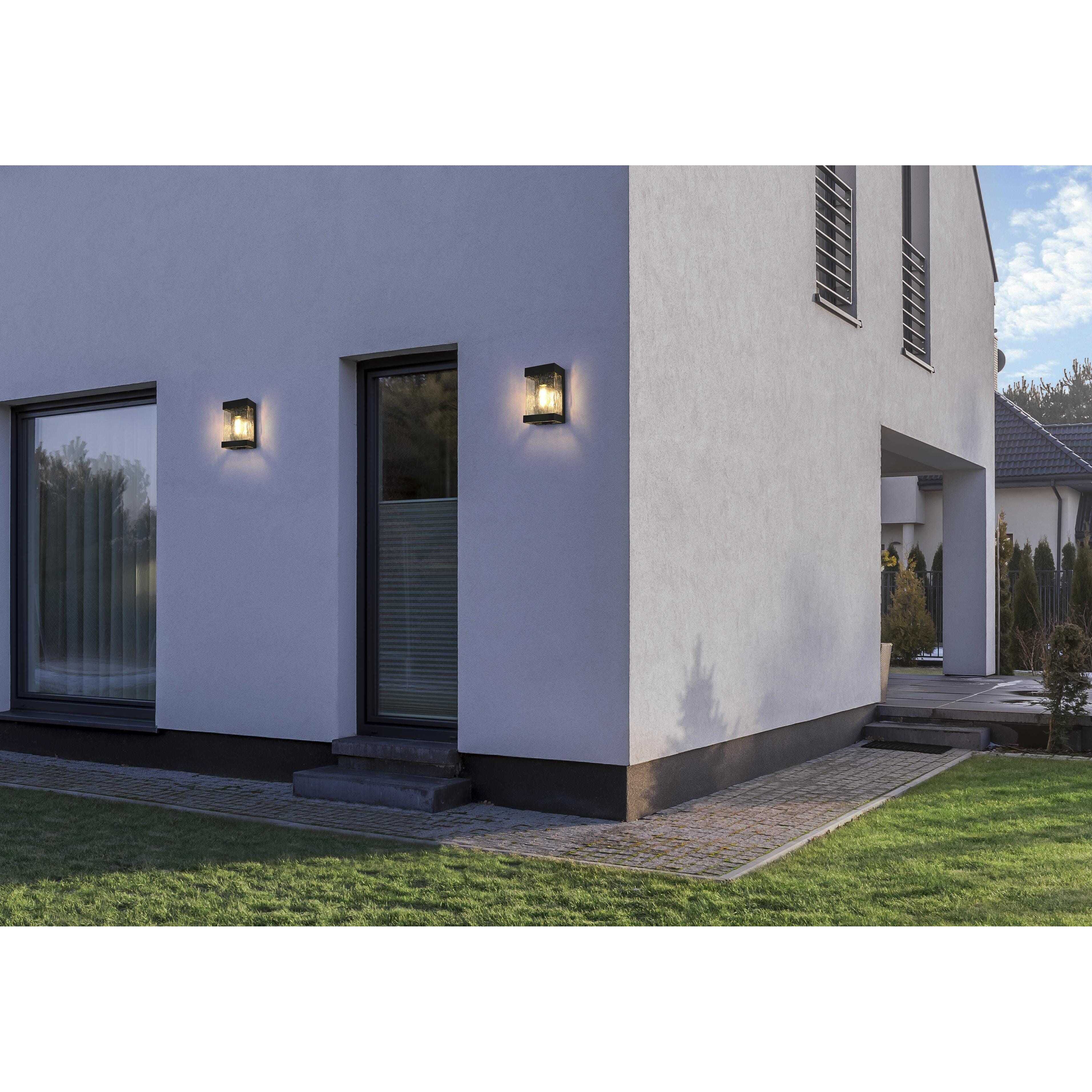 Thompson 1 Light 10 inch Black Outdoor Wall Sconce