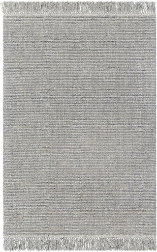 Cecelia 90 X 60 inch Light Gray Rug, Rectangle