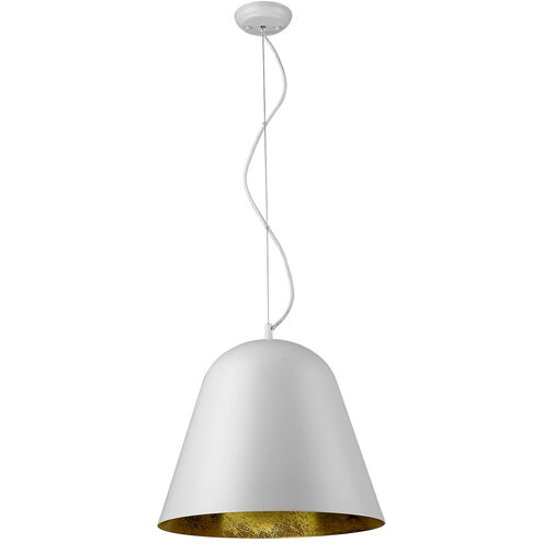 Knell 1 Light 18 inch White Pendant Ceiling Light
