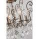 Canada 6 Light 16 inch Pewter Chandelier Ceiling Light, Pewter Frame