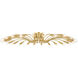 Barney 24 Light 49.25 inch Aged Brass Semi Flush Ceiling Light