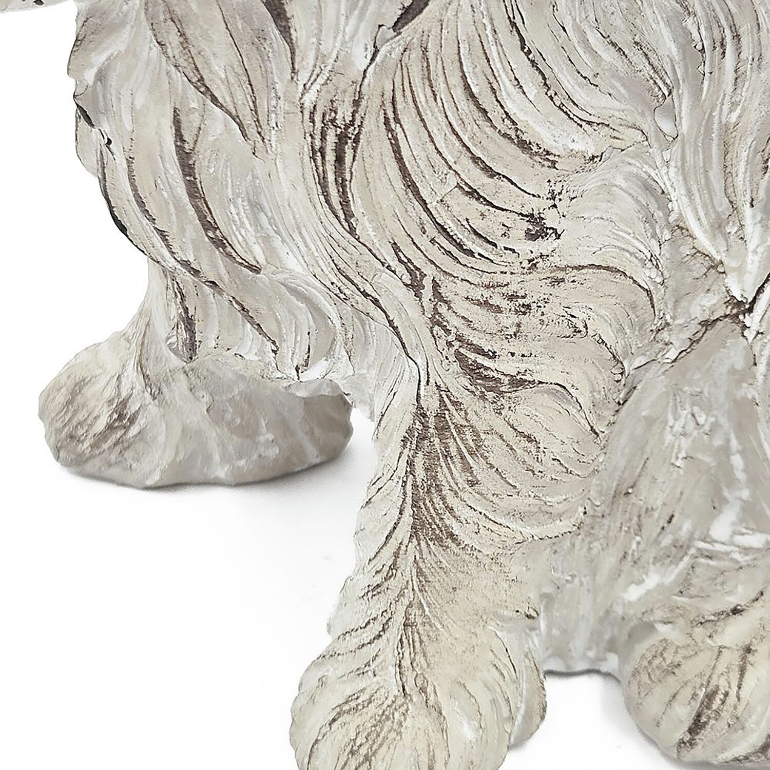 Sitting Cocker Spaniel Beige Figurine