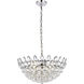 Emilia 5 Light 20 inch Chrome Pendant Ceiling Light