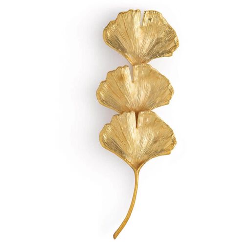 Ginkgo 2 Light 9 inch Gold Wall Sconce Wall Light, Large