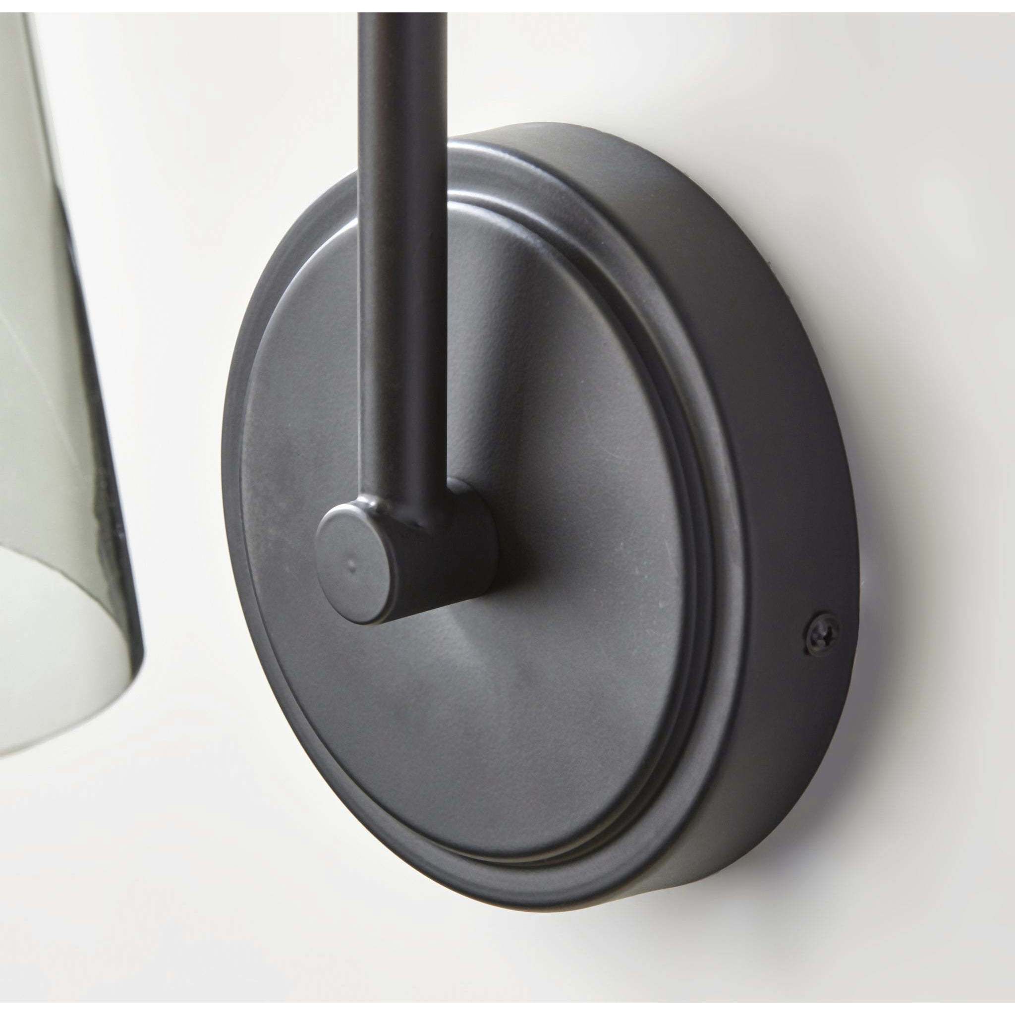 Walker 5.5 inch Black and Antique Brass Wall Lamp Wall Light