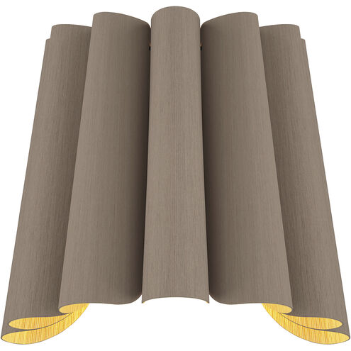 Renata Wall Sconce Wall Light in Grey Oak