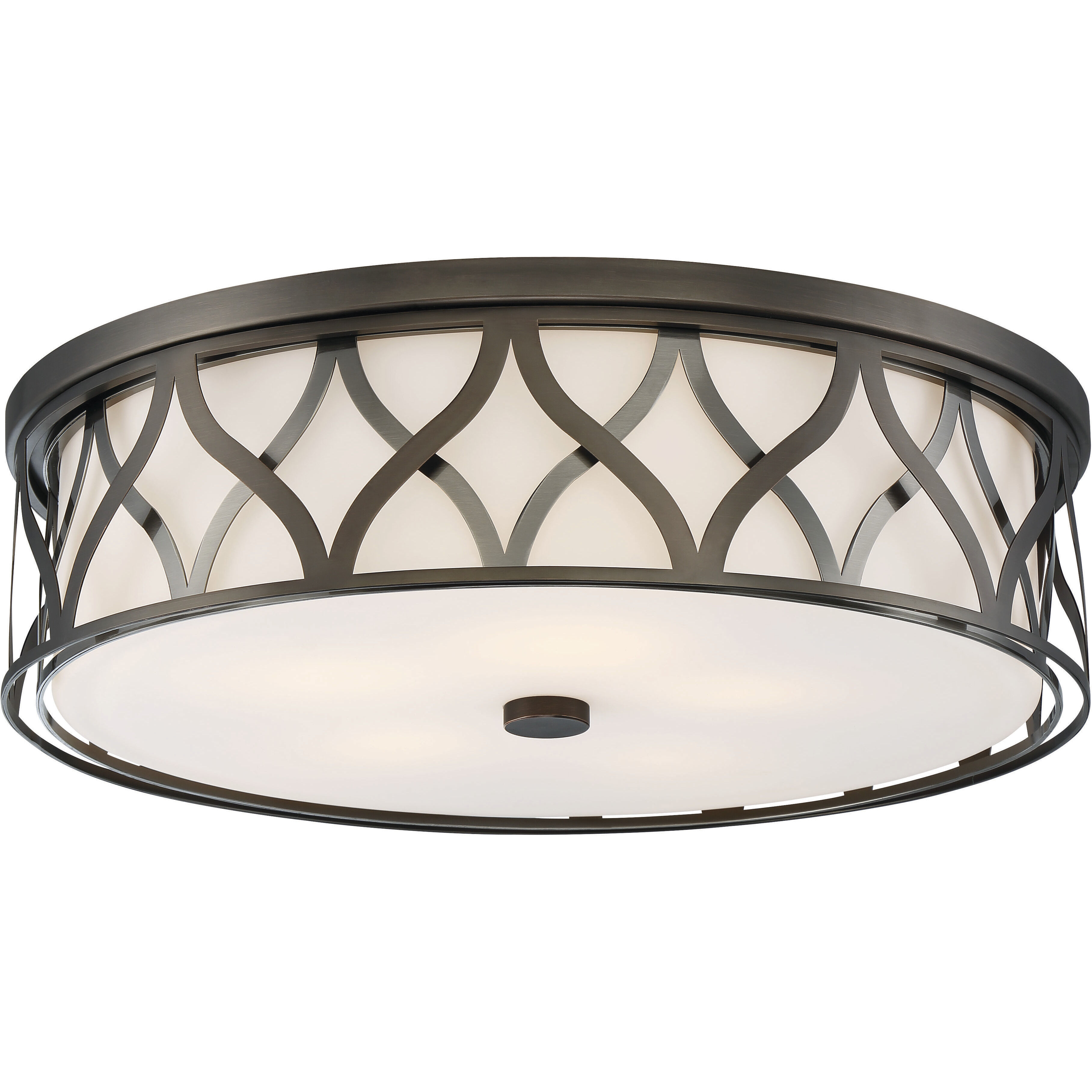 Minka Lavery ML LED 20 inch Harvard Court Bronze Flush Mount