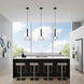 Kali LED 8 inch Black Pendant Ceiling Light
