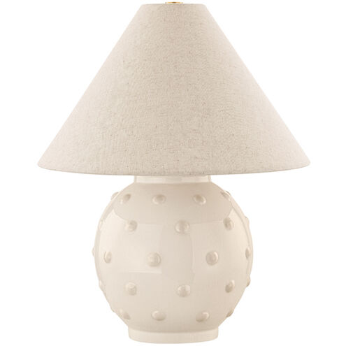Annabelle 18 inch 60.00 watt Aged Brass and Ivory Table Lamp Portable Light