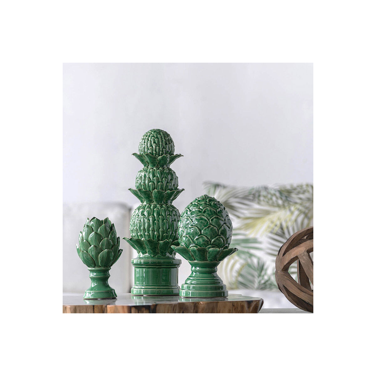 Helsa Vintage Green Décor