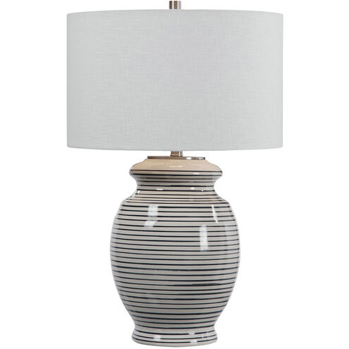 Marisa 28 inch 150 watt Off White Table Lamp Portable Light