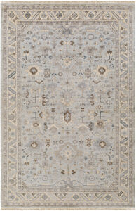 Sabine 36 X 24 inch Ice Blue Rug in 2 x 3, Rectangle