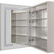 Bejamin 29.92 X 23.98 inch White Medicine Cabinet