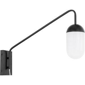 Kace 1 Light 5 inch Black Wall sconce Wall Light