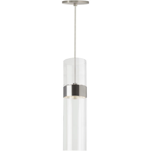 Sean Lavin Manette LED Satin Nickel Pendant Ceiling Light, Integrated LED