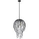 Gabriella 6 Light 18 inch Matte Black Pendant Ceiling Light