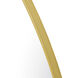 Tablet 40 X 24 inch Gold Wall Mirror
