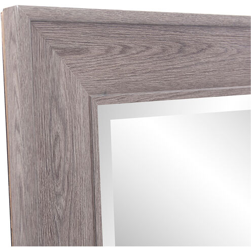 Ashford 48 X 24 inch Faux Gray Wood Grain Mirror