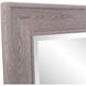 Ashford 48 X 24 inch Faux Gray Wood Grain Mirror