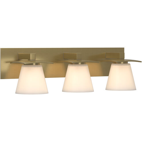 Wren 3 Light 24 inch Modern Brass Sconce Wall Light