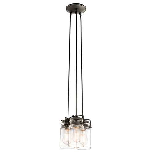 Brinley 3 Light 8.50 inch Pendant