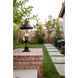 Carriage House DC 3 Light 29 inch Oriental Bronze Outdoor Pole/Post Mount
