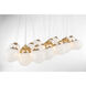 Langford Island Light Ceiling Light in Legacy Brass