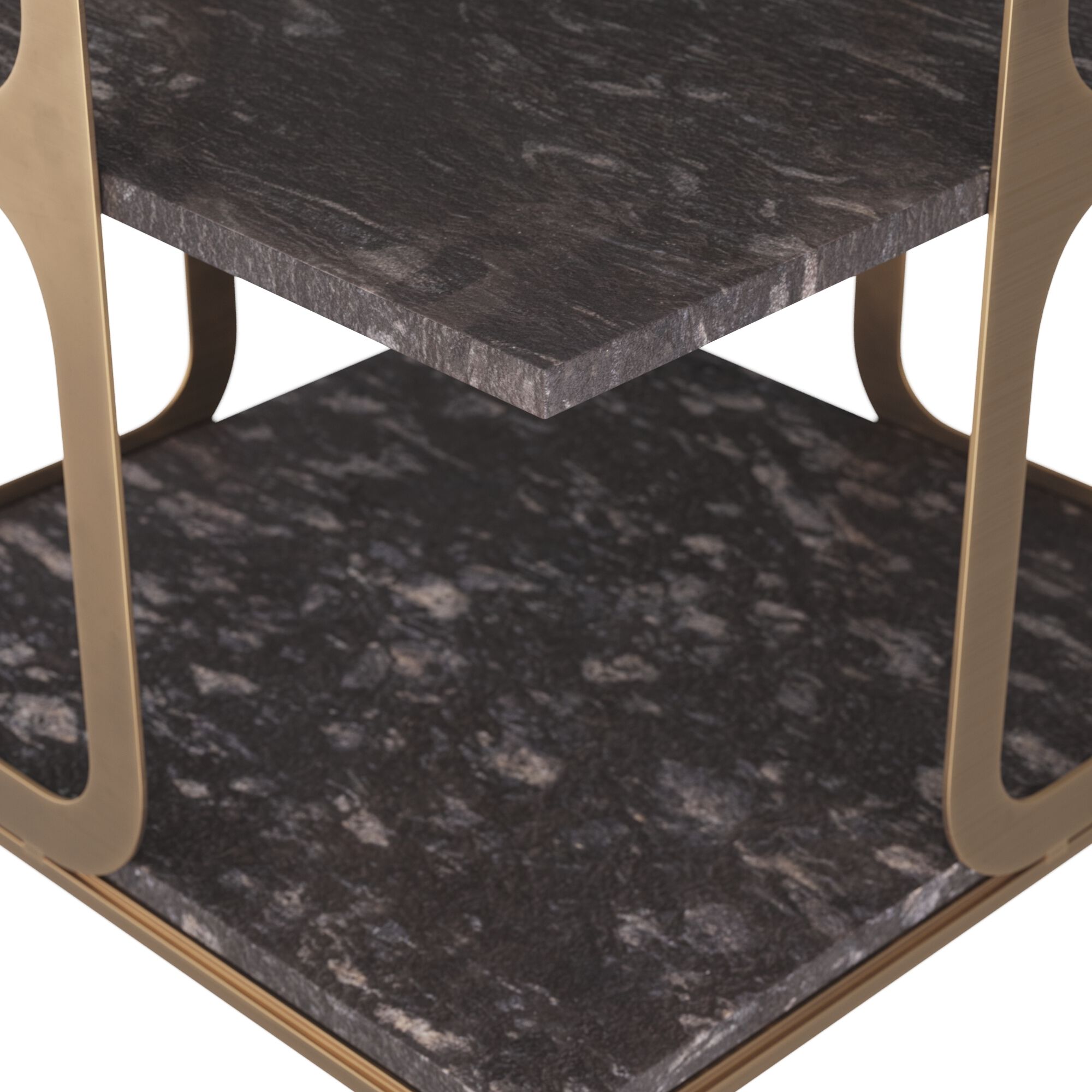 Sergio 24 X 20 inch Black Side Table