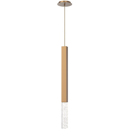 Axis XL LED Novel Brass Pendant Ceiling Light in 3000K LED