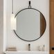 Stopwatch 43.25 X 40 inch Black Accent Wall Mirror, Varaluz Casa