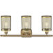 Nestbrook 3 Light 26 inch Brushed Brass Bath Vanity Light Wall Light