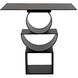 Shape 25 X 24 inch Matte Black Side Table