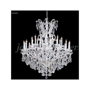 Maria Theresa Grand 25 Light 46 inch Gold Lustre Large Entry Crystal Chandelier Ceiling Light, Large