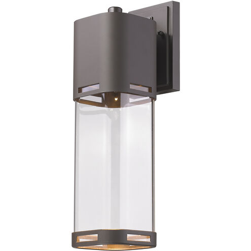 Lestat Outdoor Wall Light in Deep Bronze
