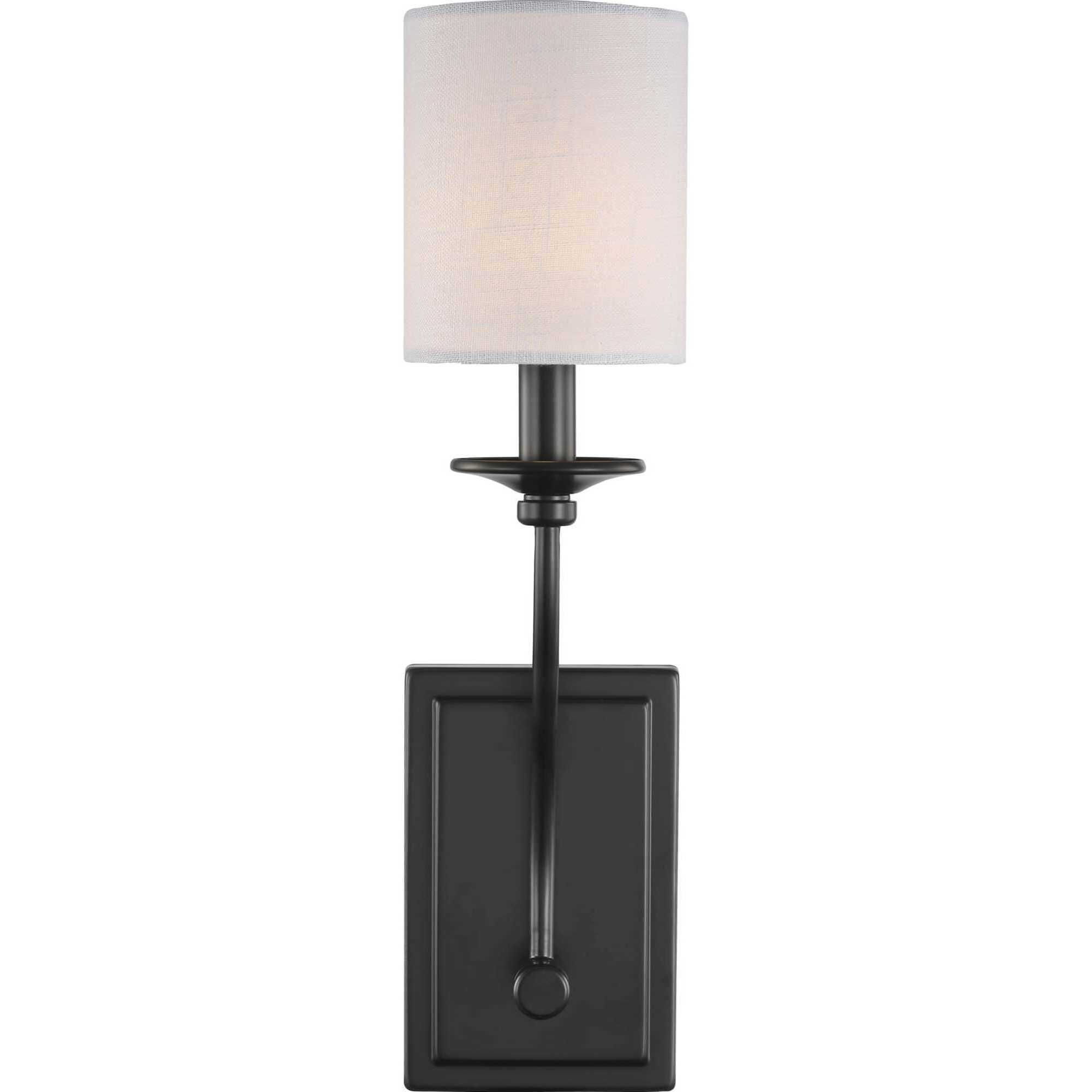 Bonita 1 Light 5 inch Matte Black Wall Sconce Wall Light, Design Series
