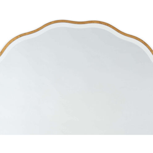 Candice 32 X 32 inch Gold Leaf Mirror, Small