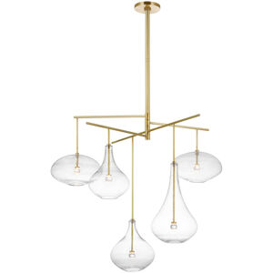 Champalimaud Lomme LED 38.25 inch Soft Brass Chandelier Ceiling Light, XL
