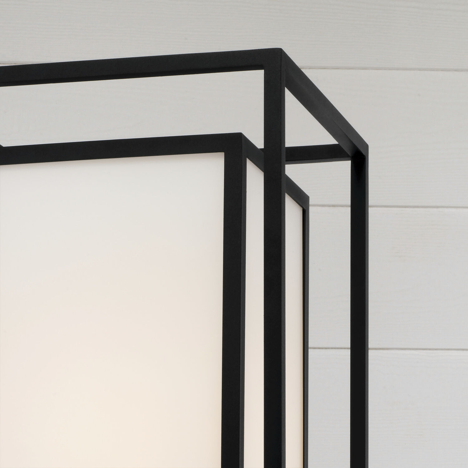 Aiden 1 Light 22.25 inch Black Outdoor Post Lantern