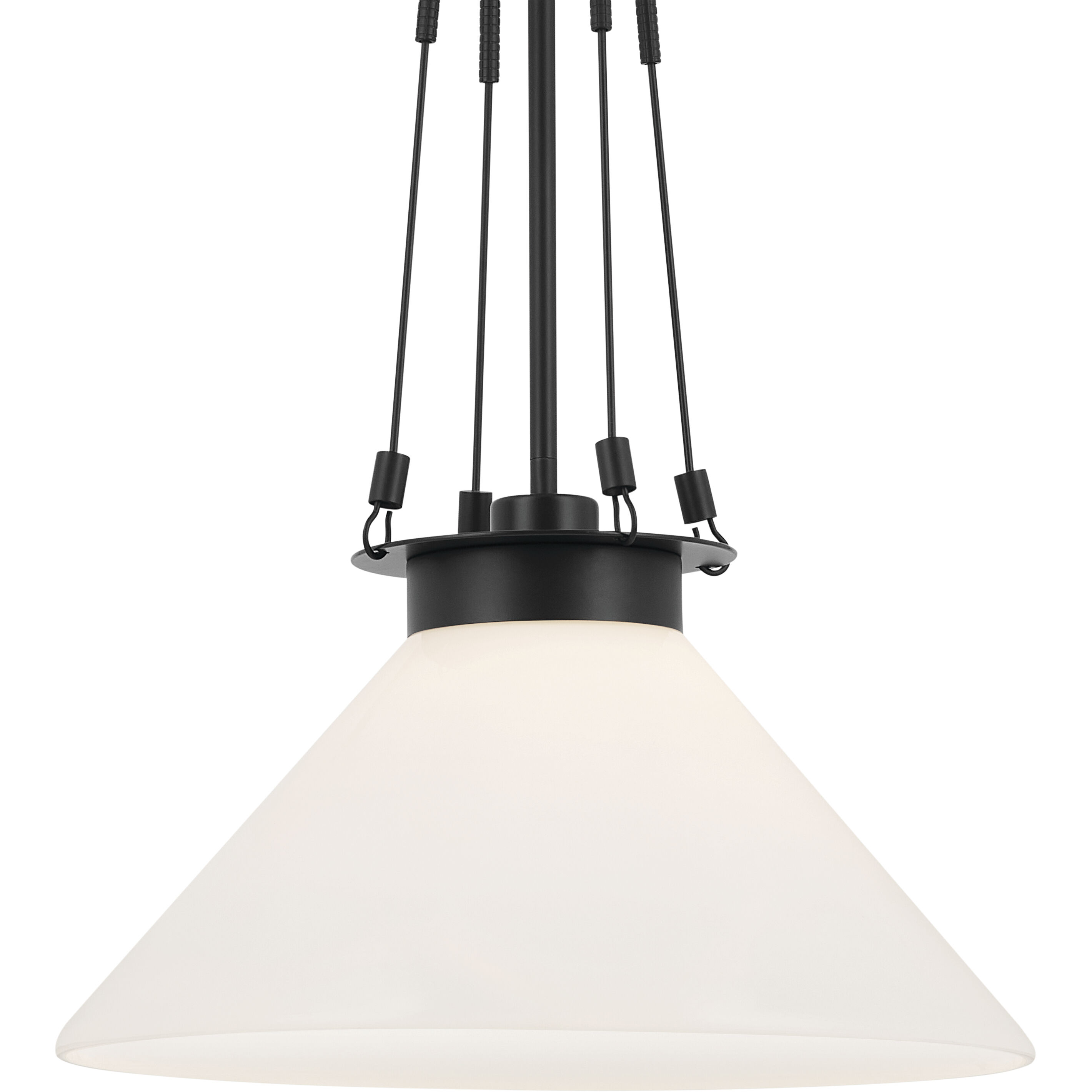 Albers LED 18.25 inch Black Pendant Ceiling Light