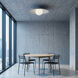 Olivia 1 Light 15.75 inch Matte Linen Flush Mount Ceiling Light