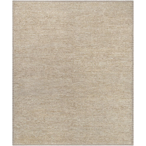 Khyber 96 X 30 inch Khaki / Sand Handmade Rug in 2.5 x 8