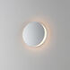 Embosse LED 8 inch Polished Chrome ADA Wall Sconce Wall Light