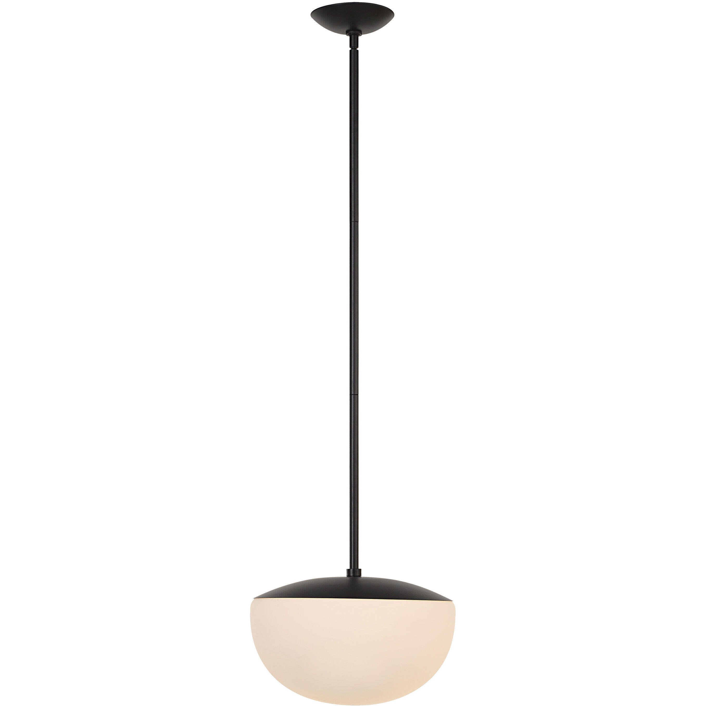Aditi 1 Light 13.75 inch Milk White Pendant Ceiling Light