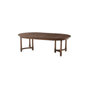 Tavel 94 X 54 inch Beech and Knotty Walnut Dining Table