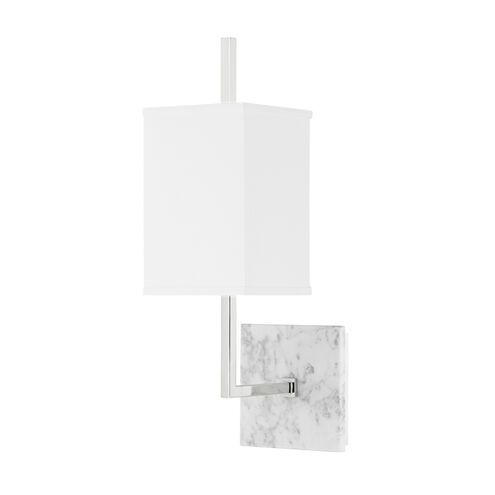 Mikaela 1 Light 5 inch Polished Nickel Wall Sconce Wall Light